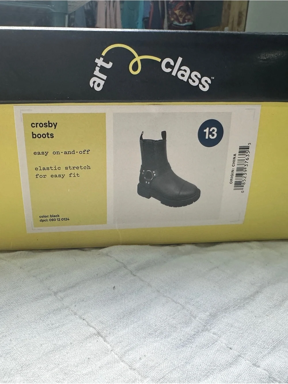 Target Black Girls Crosby Boots with Buckle Strap